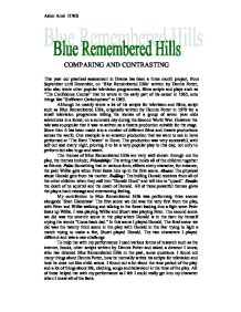 Blue remembered hills essay example