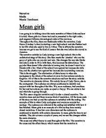 Mean girls essay