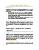 Sociological theories of crime essays