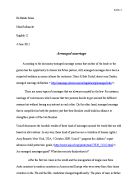 Family changes essay