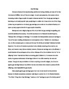 Essay for Gay Marriage