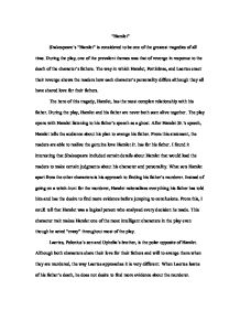 Fathers death essay