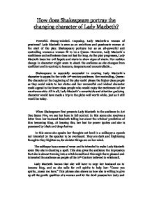 Essays on macbeth's change in character