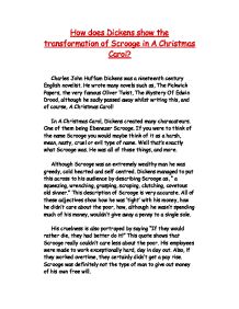 A Christmas Carol Critical Essays