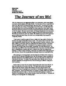 Essay on journey of life
