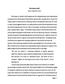 Attachment theory essay conclusion act essay scoring rubric
