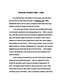 how to do a character analysis paper