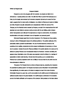 Реферат: The Tempest Essay Research Paper The Tempest 2