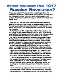 essay on the russian revolution